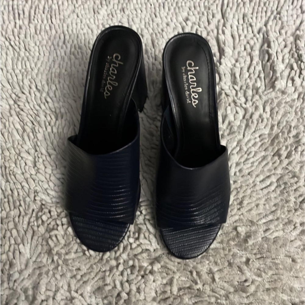 Charles By Charles David Mule Platform Sandal Siz… - image 6